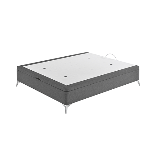 Canapé Abatible Tapizado Iron 20 Tapa Lisa